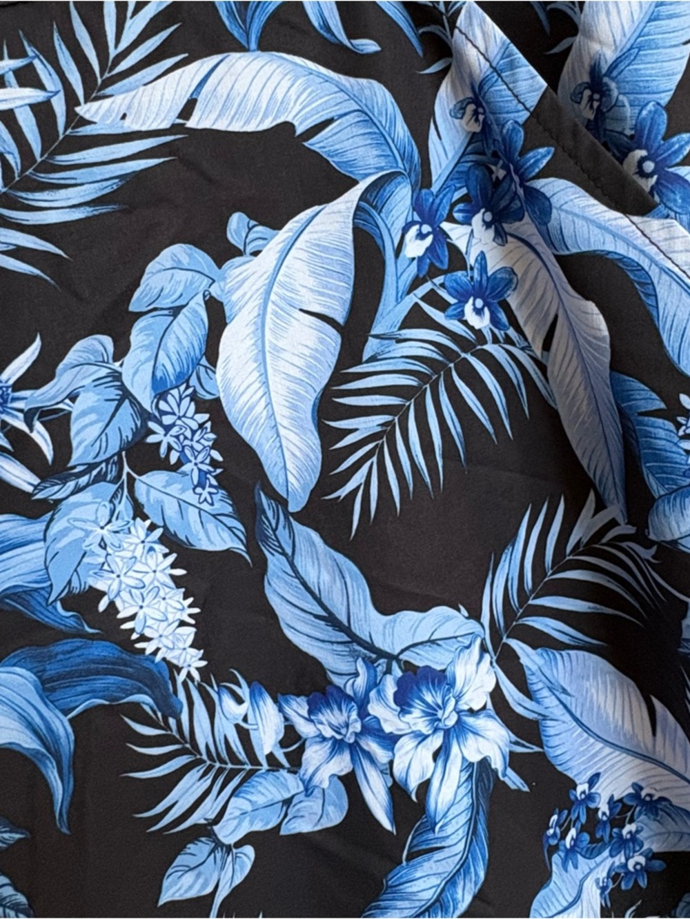Tommy Bahama Blue Tropical Floral Swim Trunks Board‎ Shorts Men’s XL - Picture 4 of 7